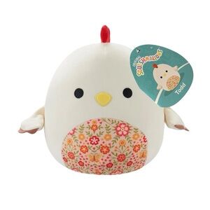 Squishmallows Todd The Rooster Plush Toy Delight